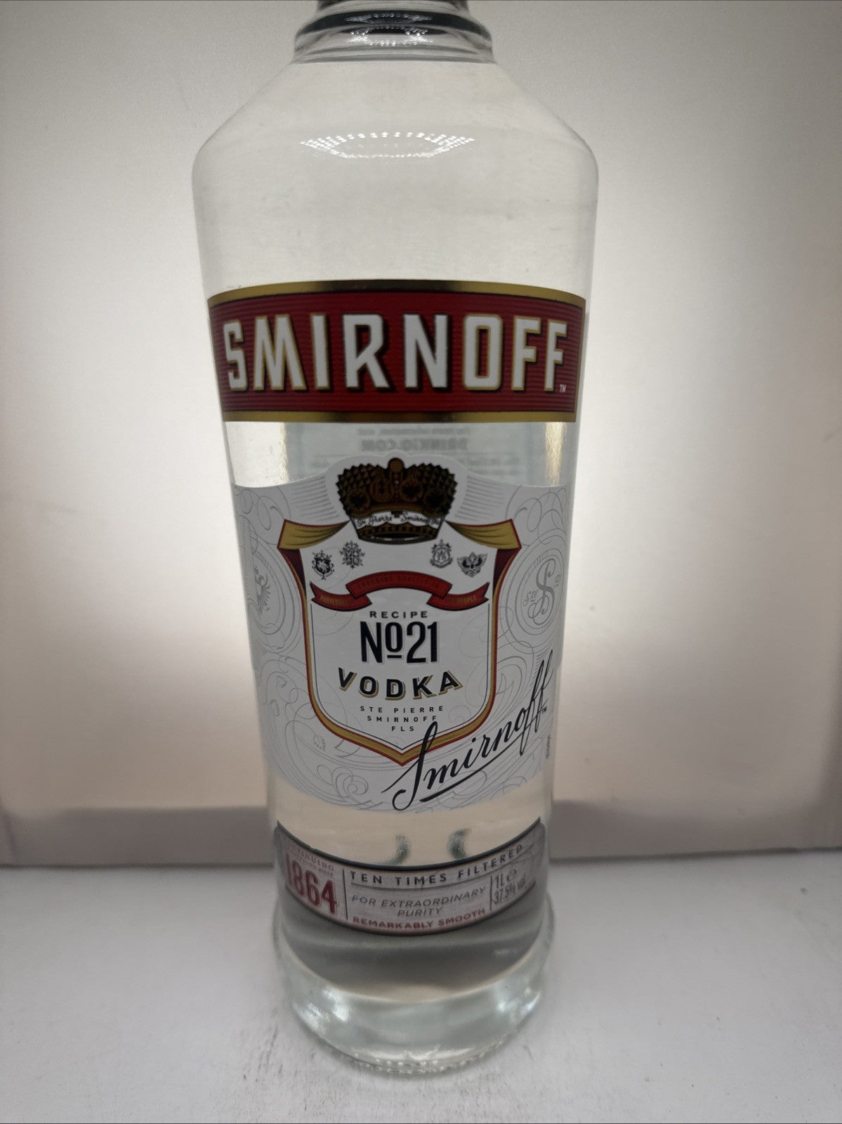 Smirnoff Vodka No21 1L 37.5 Abv