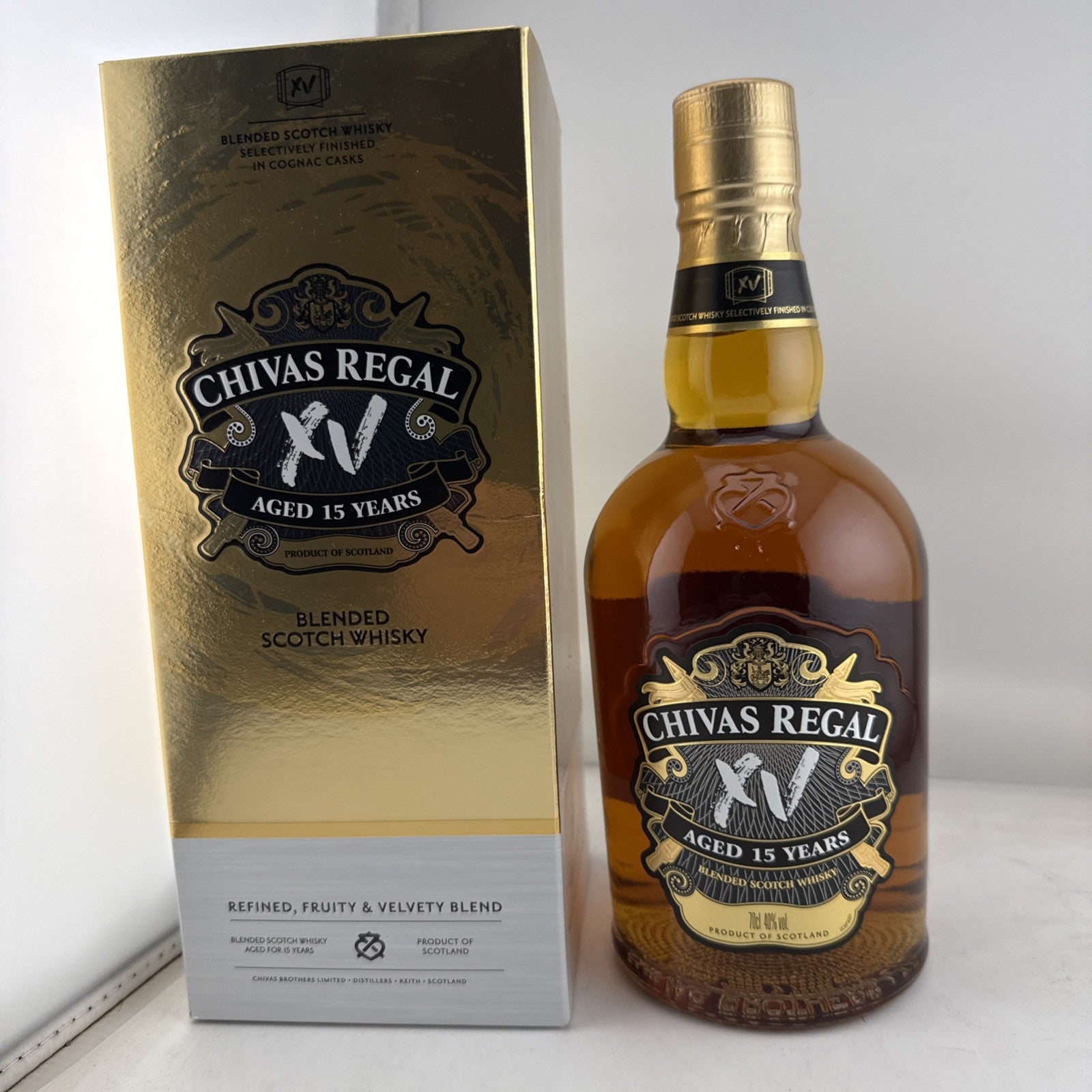 Chivas Regal XV 15 Year Old Blended Scotch Whisky 70cl 40% Boxed