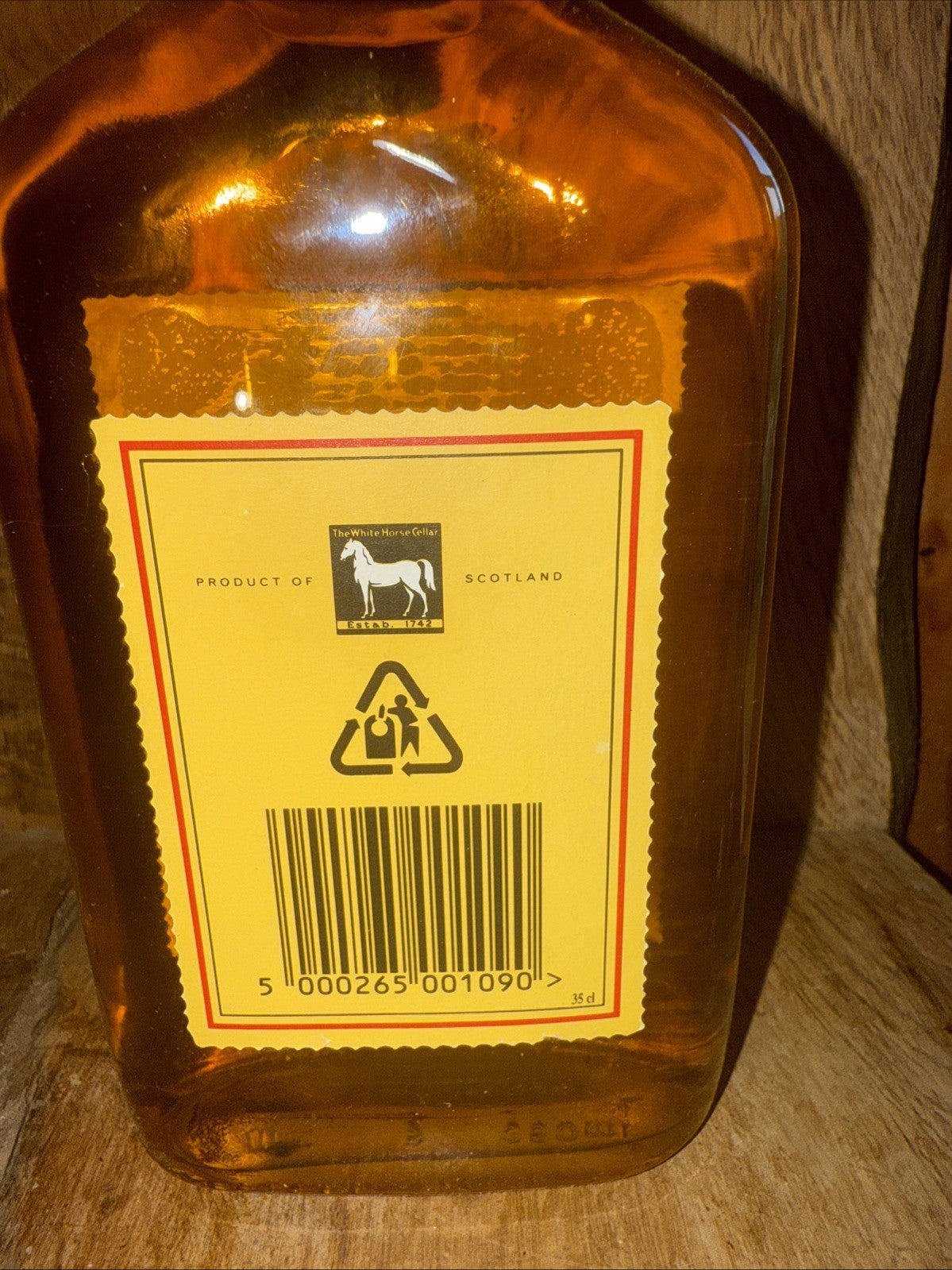 White Horse Fine Old Scotch Whisky 35cl 1980s