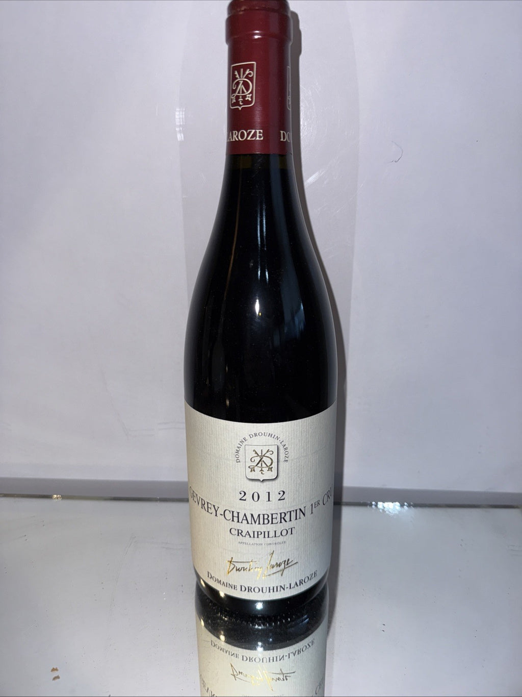 2012 Gevrey-Chambertin 1er Cru “craipillot” from Domaine Drouhin-Laroze Red Fren
