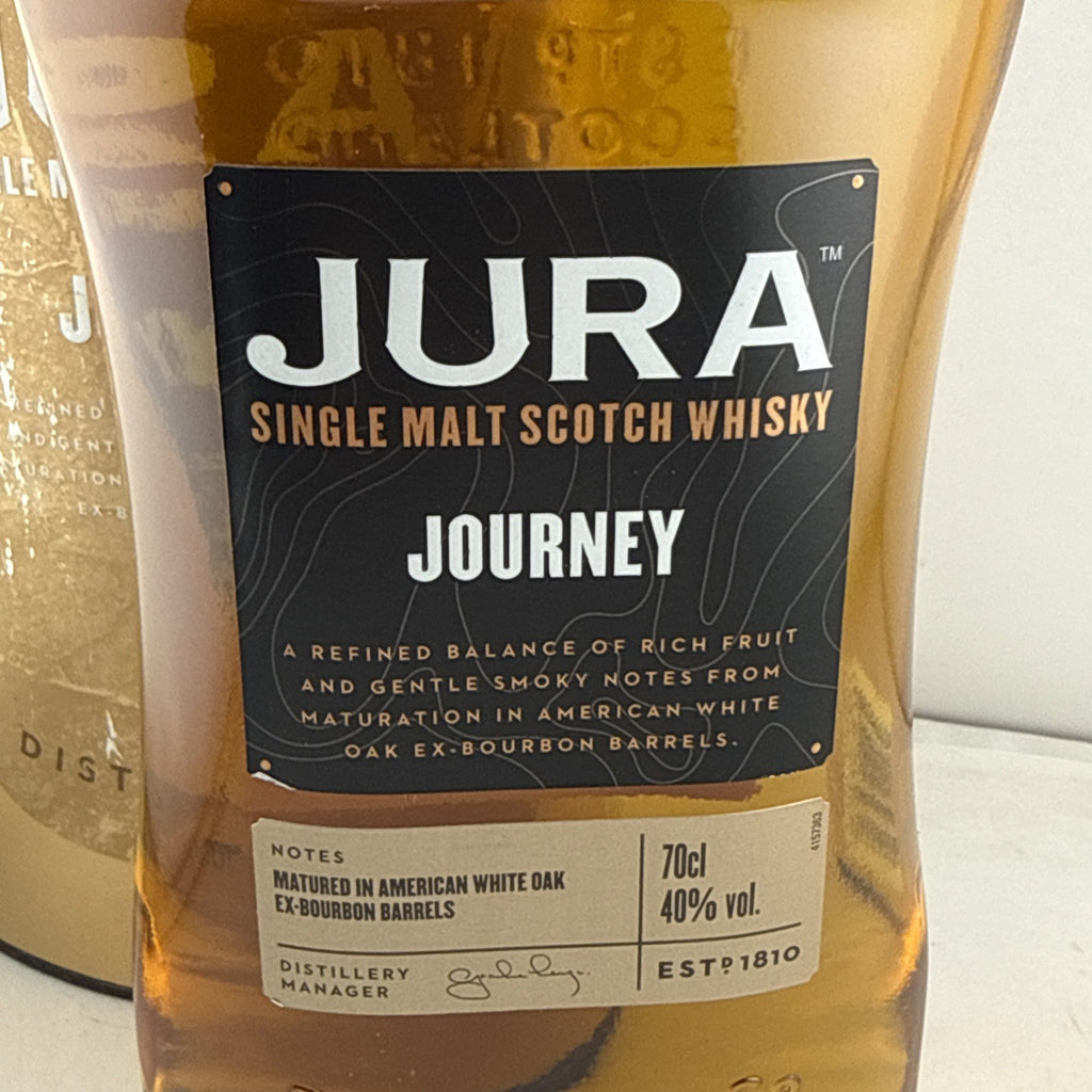 Jura Journey Single Malt Scotch Whisky 70cl 40% With Tube