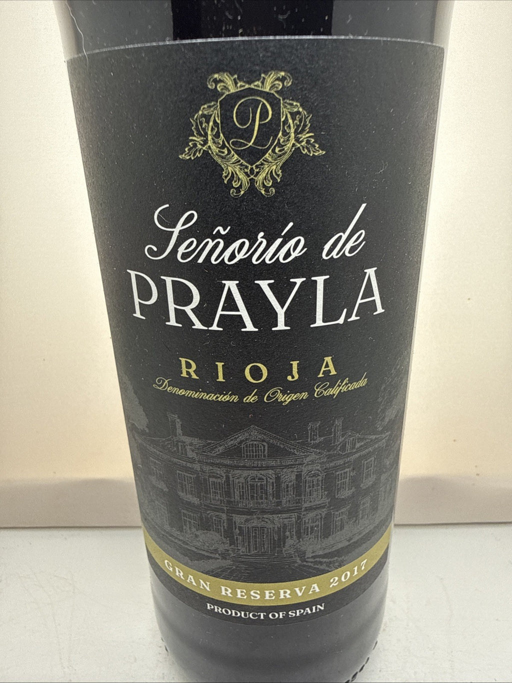 Señorío de Prayla Gran Reserva 2017 Rioja DOCa 8yo Tempranillo Elegant