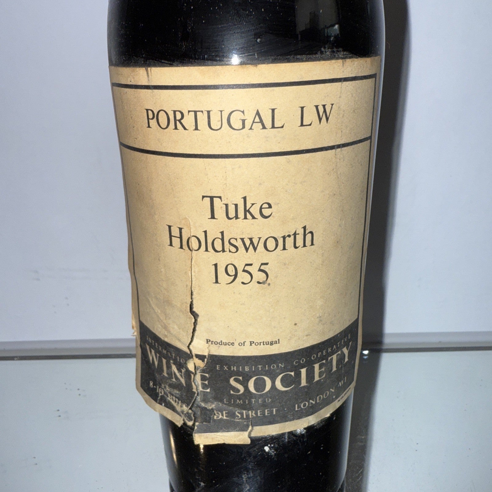 Tuke Holdsworth ( Wine Society) Vintage Port - 1955 ( Absorbed By Symmingtons)