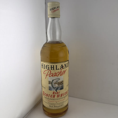 Highland Poacher Rare Scotch Whisky 70cl 40% Old Blended Scotch 1980s