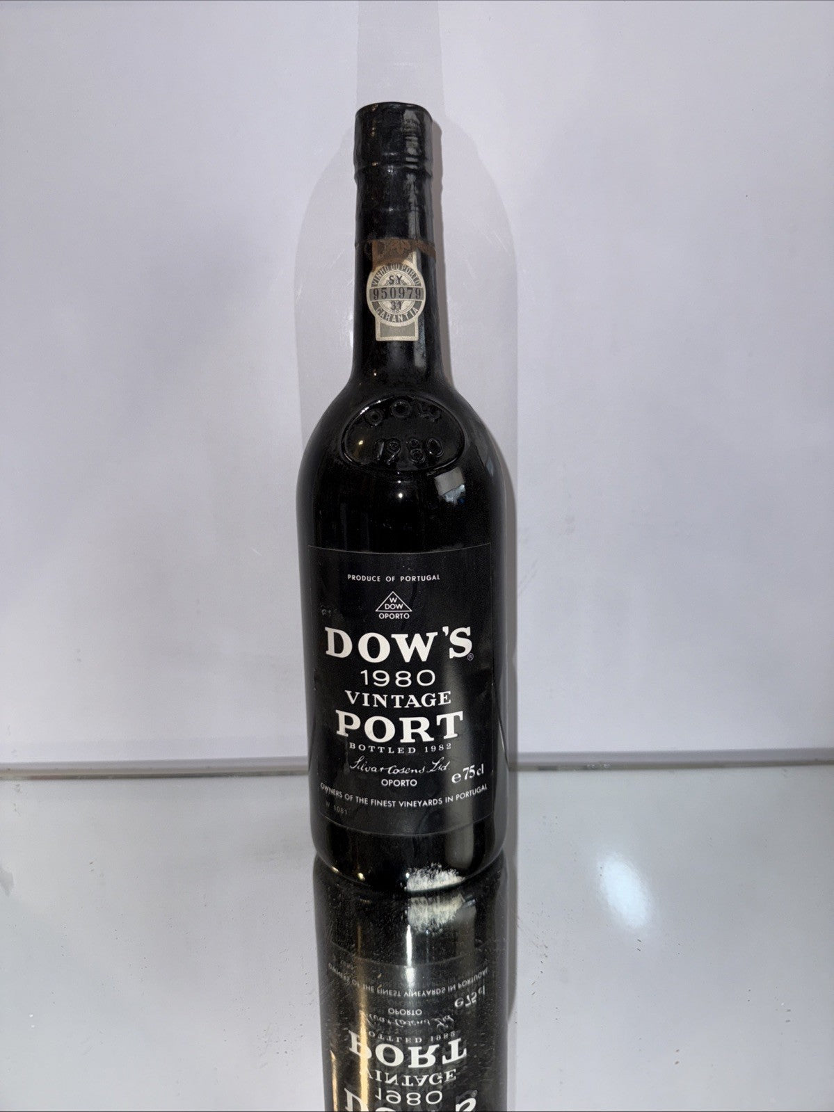 Dow's 1980 Vintage Port Mint Condition Stored In Brewery Conditions From New