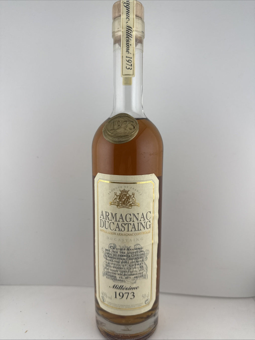 Vintage Ducastaing Armagnac 1973 Millesime 50cl 40%