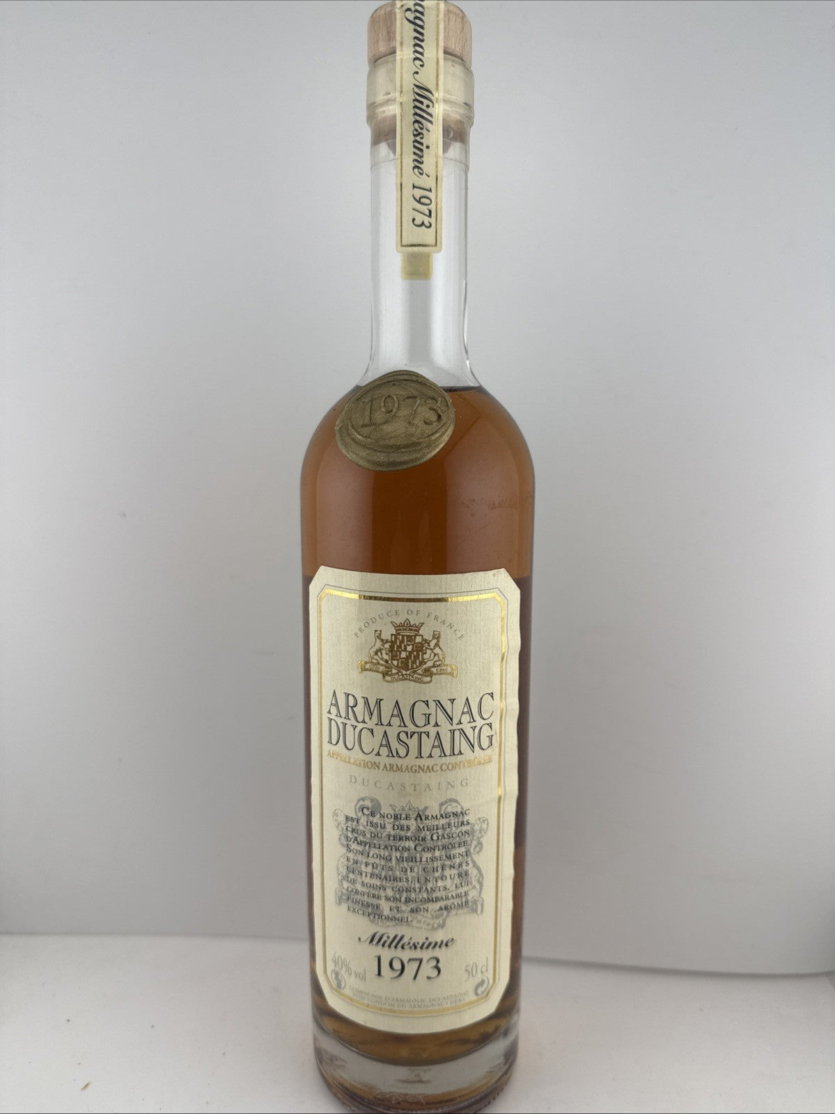 Vintage Ducastaing Armagnac 1973 Millesime 50cl 40%