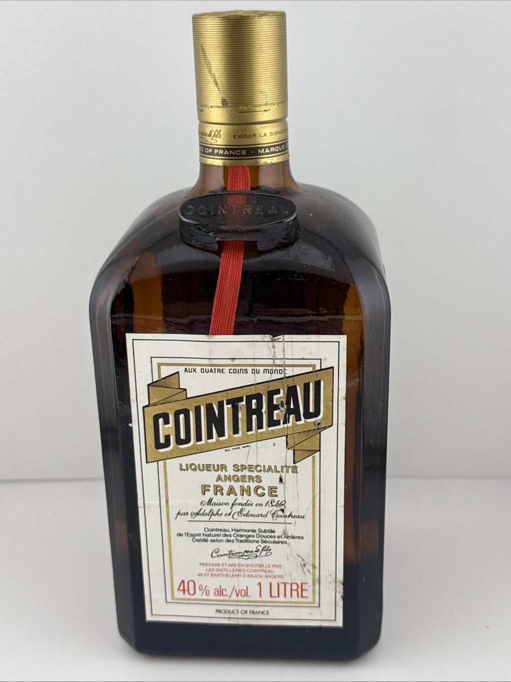 Cointreau 1 L Bottled In 1970s 80s For Kuala Lumpur Market