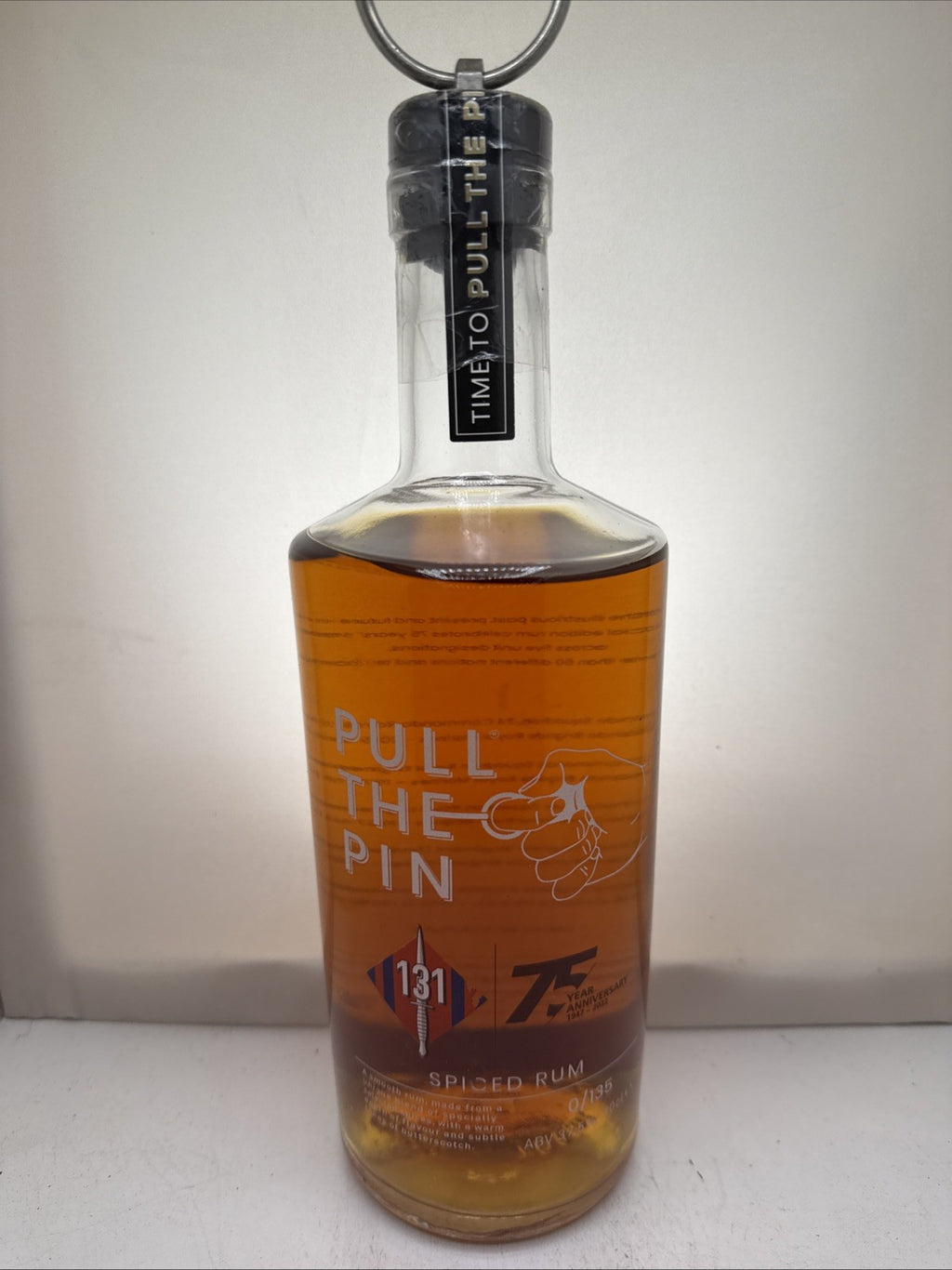 Pull The Pin 131 Squadron 75th Anniversary 2022 One Of 135 Bottles Spiced Rum