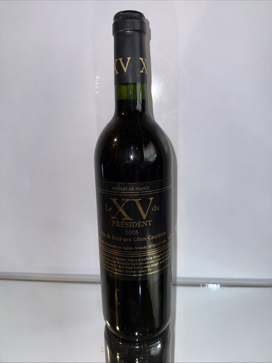 Le XV Du President Vin De Pay's Des Pyrenees Orientales 2005 Red