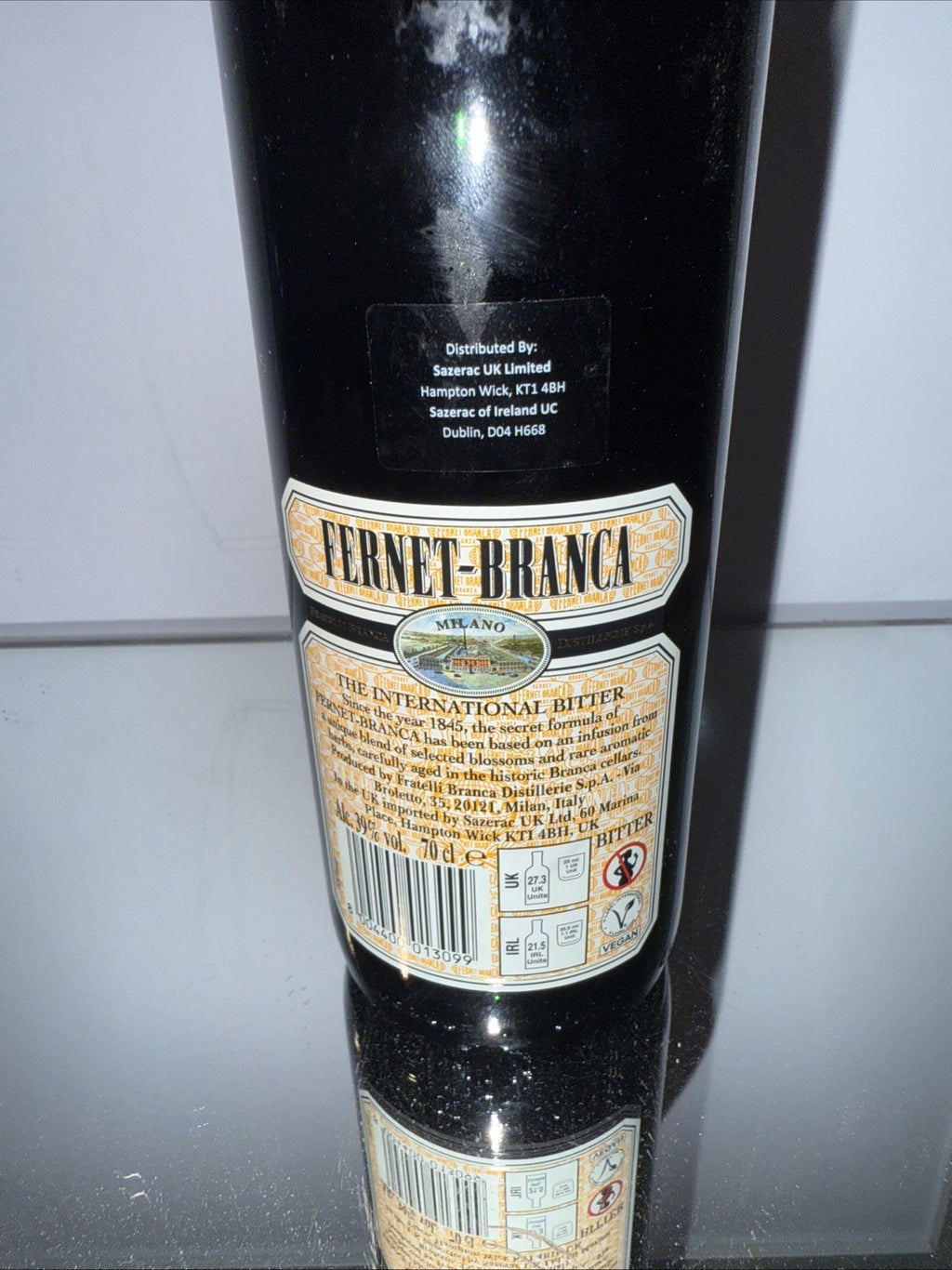 70cl bottle of Fernet-Branca