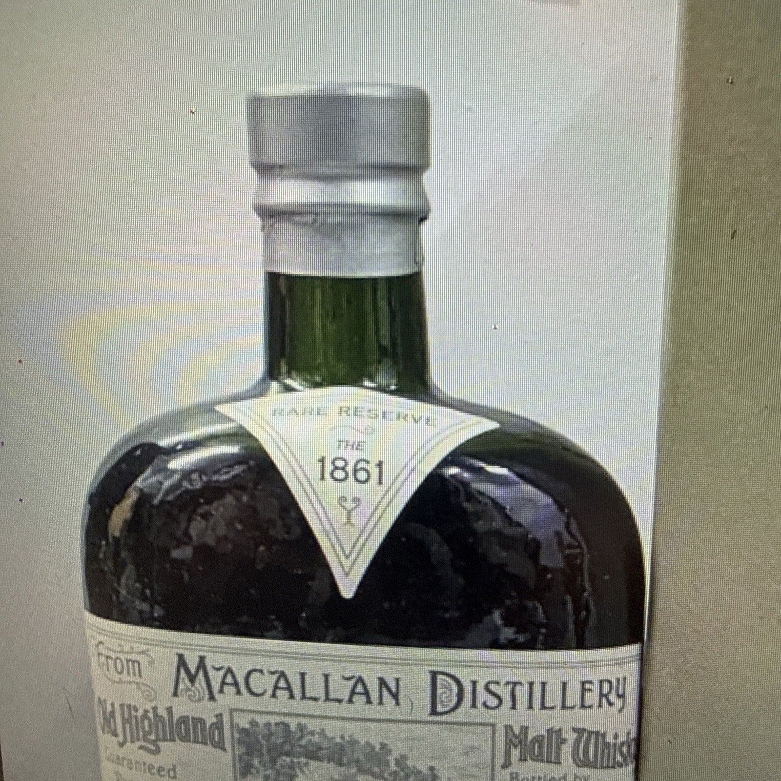 Macallan 1861 Replica Rare Reserve Whisky 700ml Boxed 42.7%