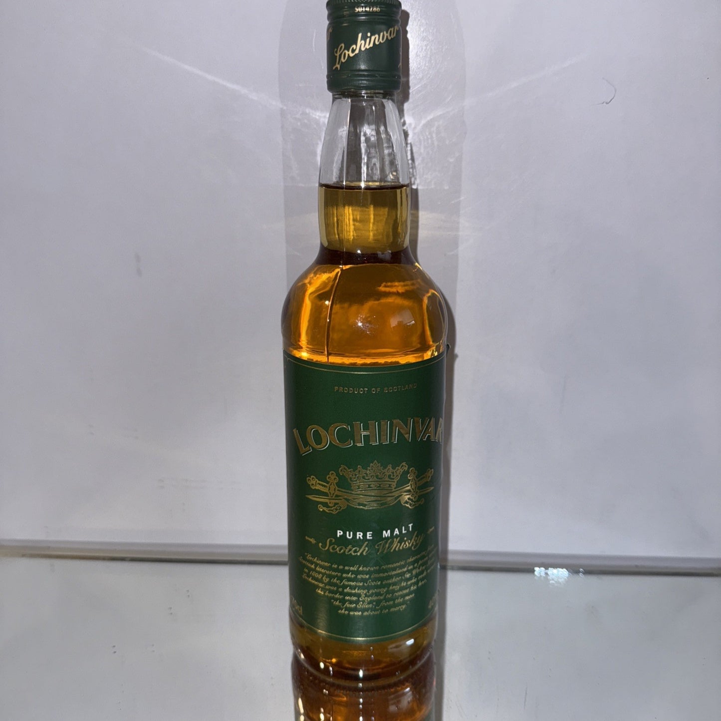 Early 1980s Lochinvar Pure Malt   40%abv 70cl Vintage Whisky (dist. Closed 1980s