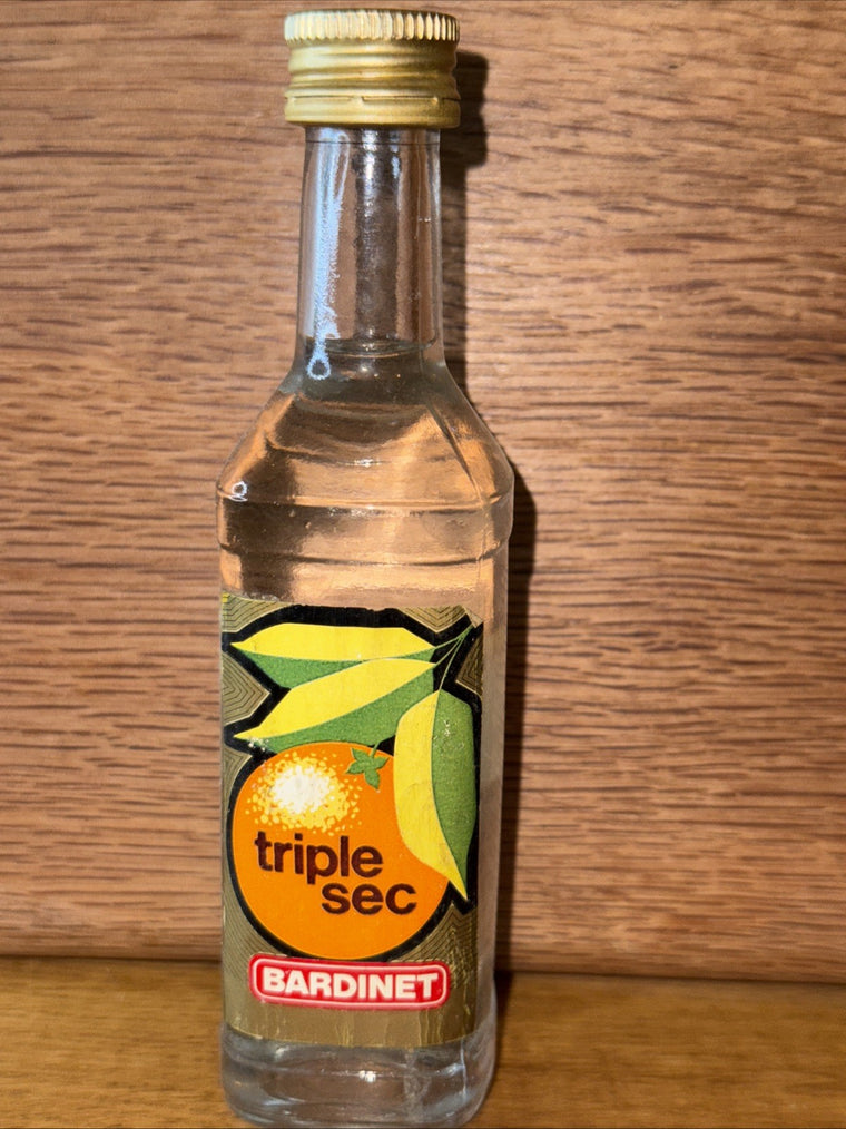 Bardinet Triple Sec Orange Liqueur Miniature