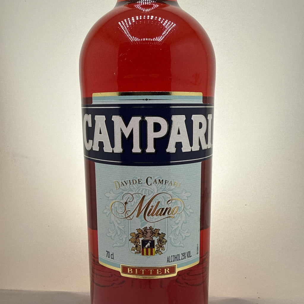 Campari Italian Bitter 700mL Bottle 25% Abv 2000s/ Pos 2010 Bottle