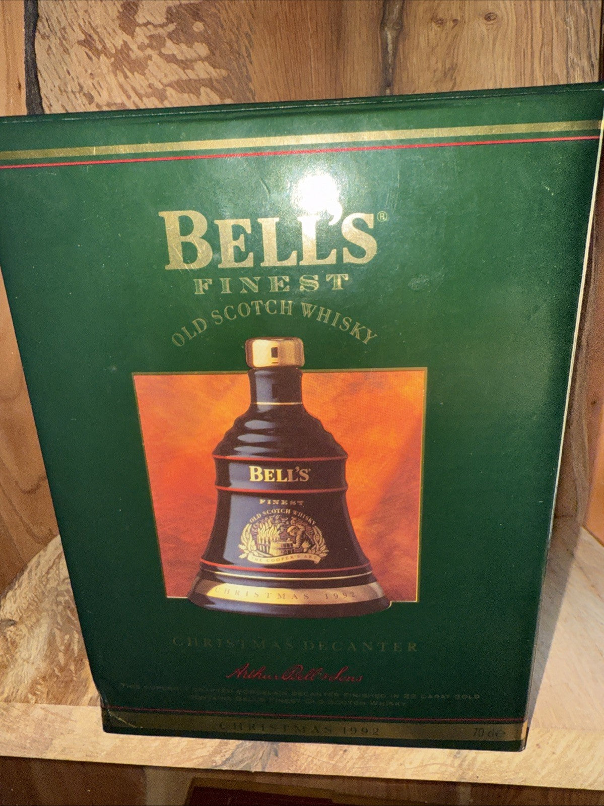 Bells Whisky Decanter Christmas 1993 Full Boxed Mint condition