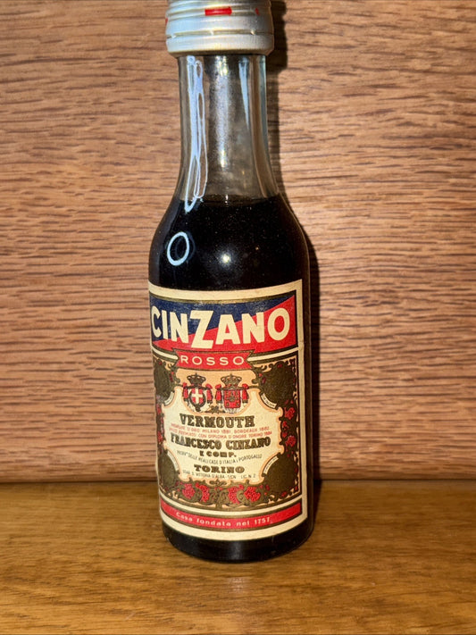 Chinzano Vermouth Miniature 1970s
