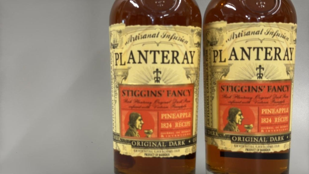 PLANTERAY PINEAPPLE STIGGINS' FANCY ORIGINAL DARK RUM 40 % cheapest on ebay!