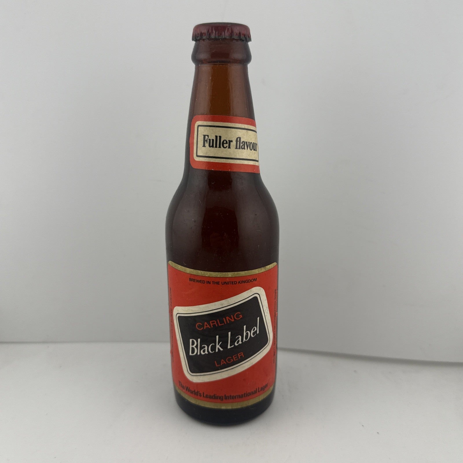 Vintage Carling Black Label Lager Bottle c1980 – UK Brewed