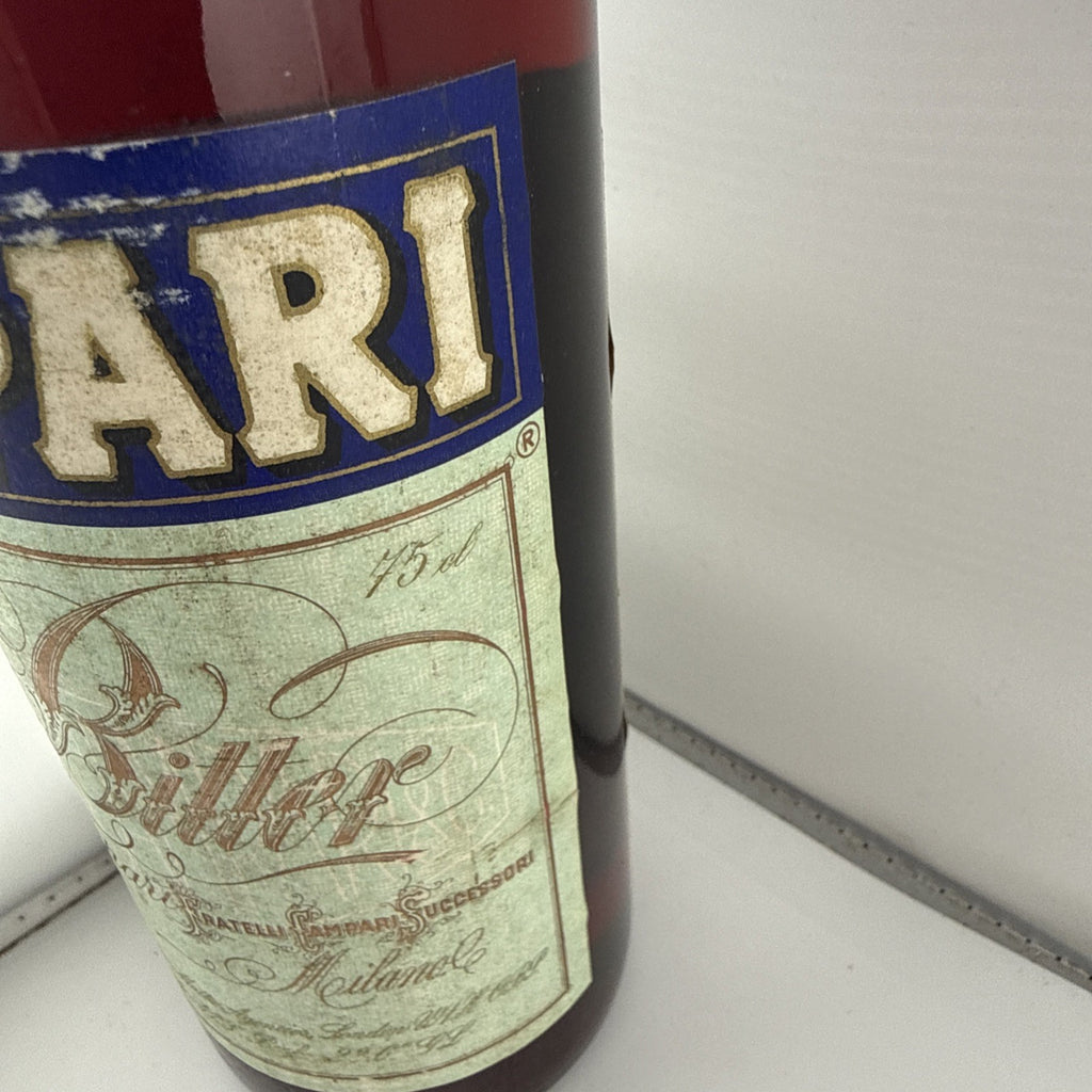 Campari Bitter 26.4 FLOZ (75cl) Bottled 1970s