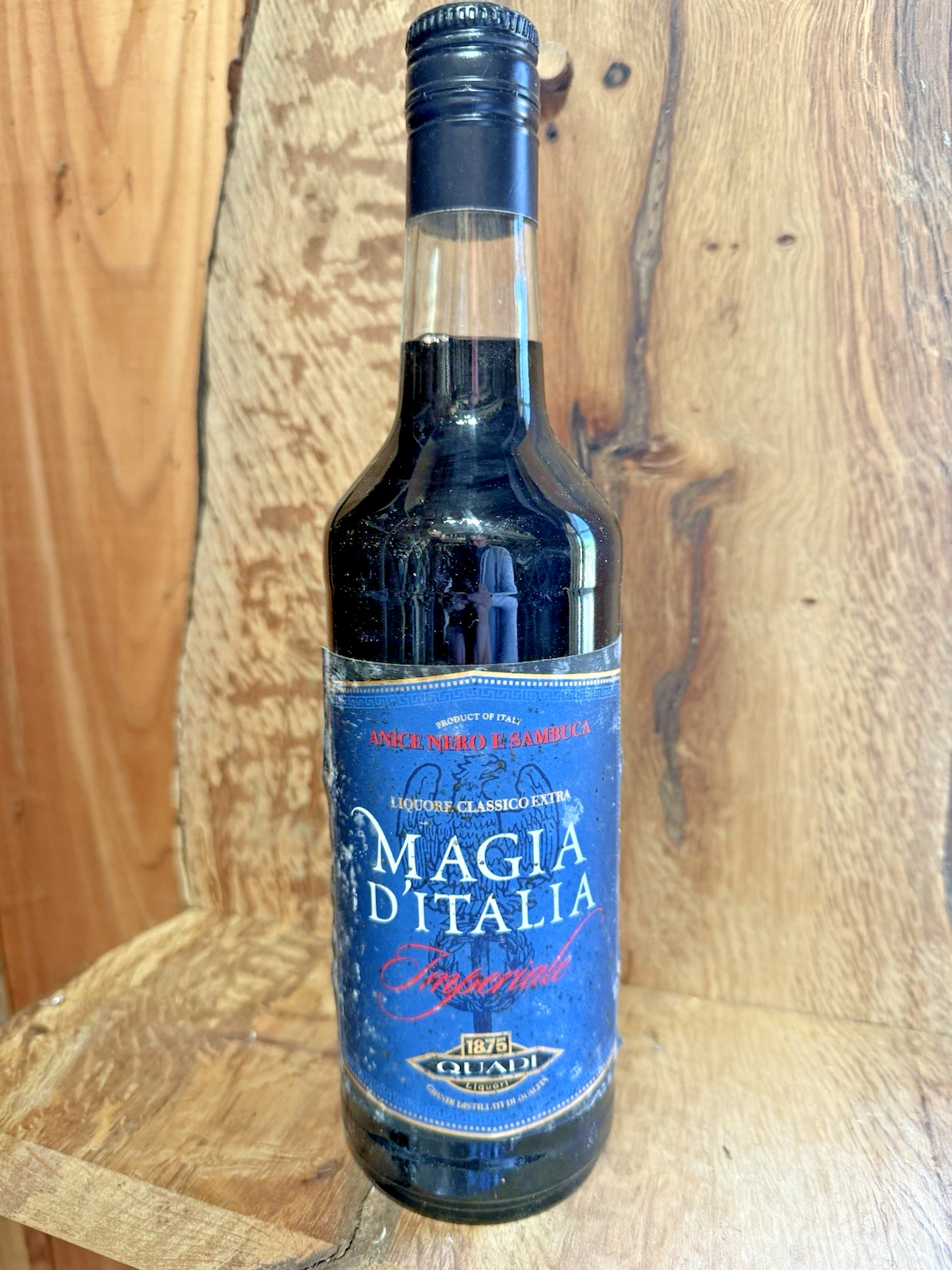old Bottle of magia D'italia Sambuca 70 cl 38% alcohol