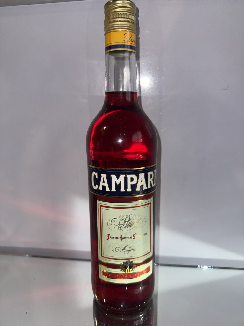 Campari Italian Bitter 700mL Bottle 25% Abv Pre 1986