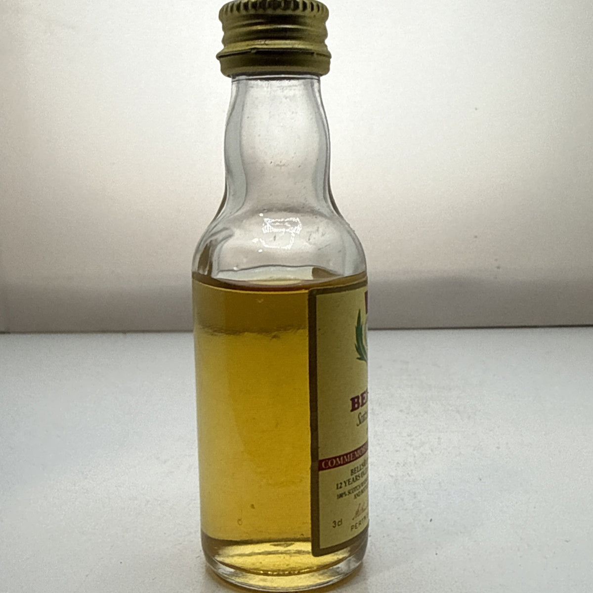 Bell's Scottish Open 1990 — 3cl Commemorative Miniature — Golf Edition