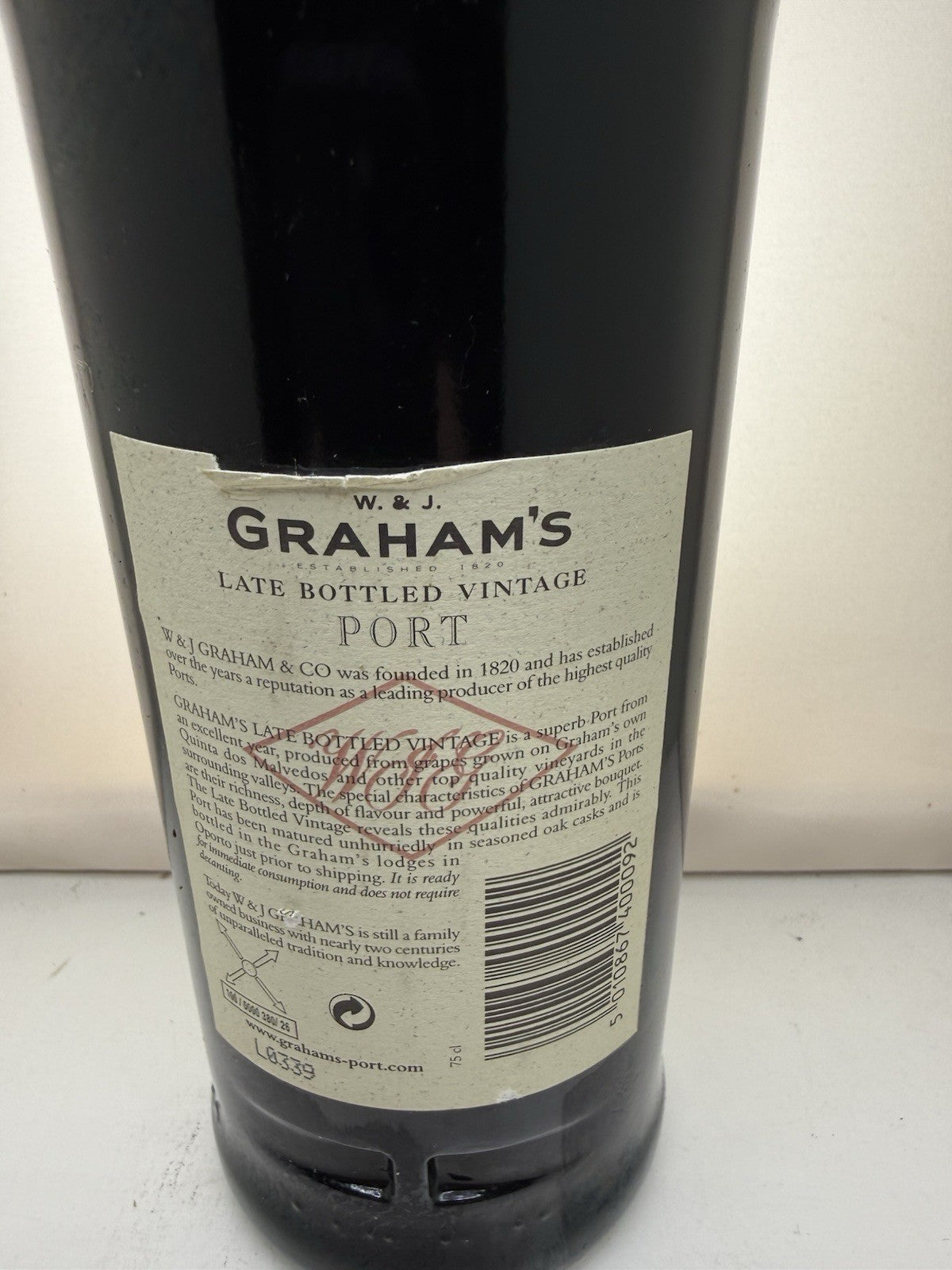 Graham’s Late Bottled Vintage Port 1995 (bottled 2000)