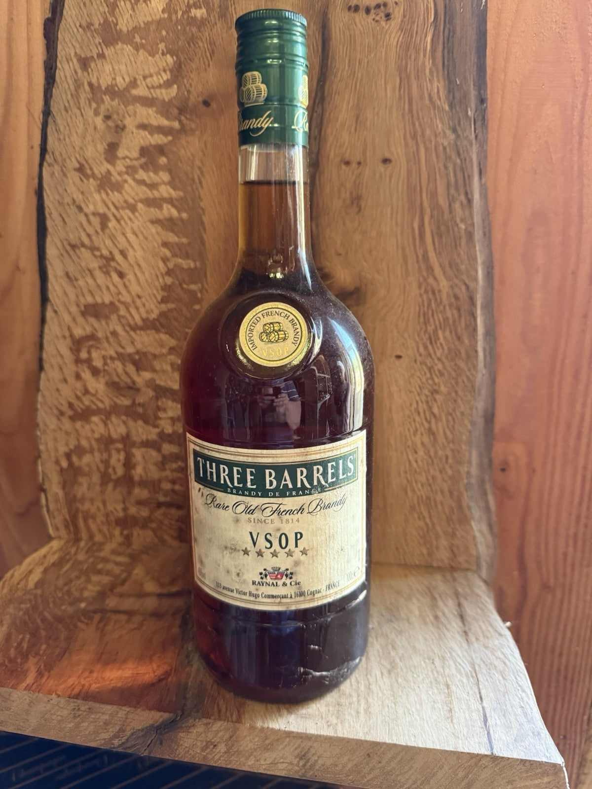 Three Barrels Brandy VSOP 100cl Abv 38%