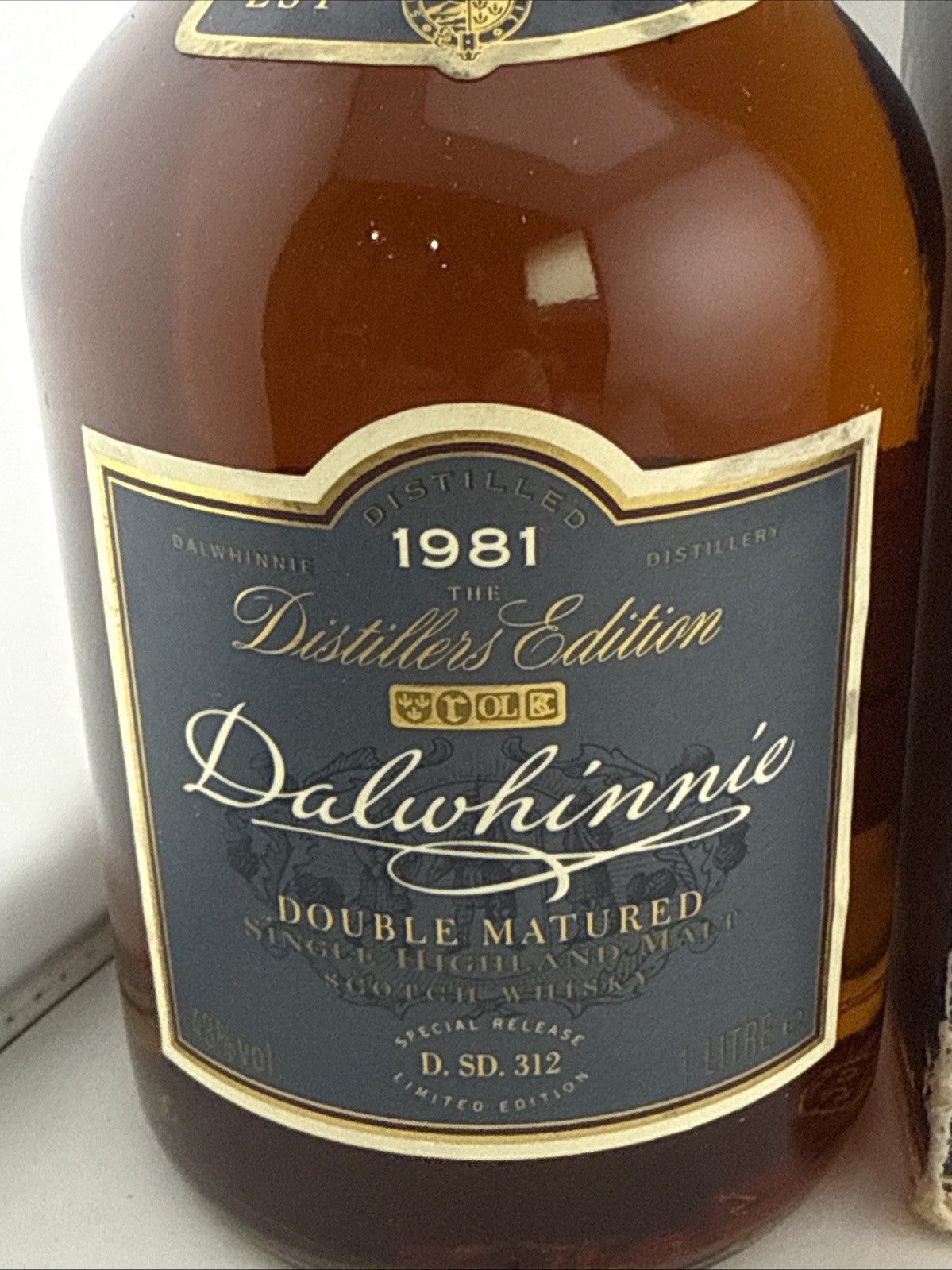 Dalwhinnie 1981 Distillers Edition 1L Highland Whisky Rare Vintage