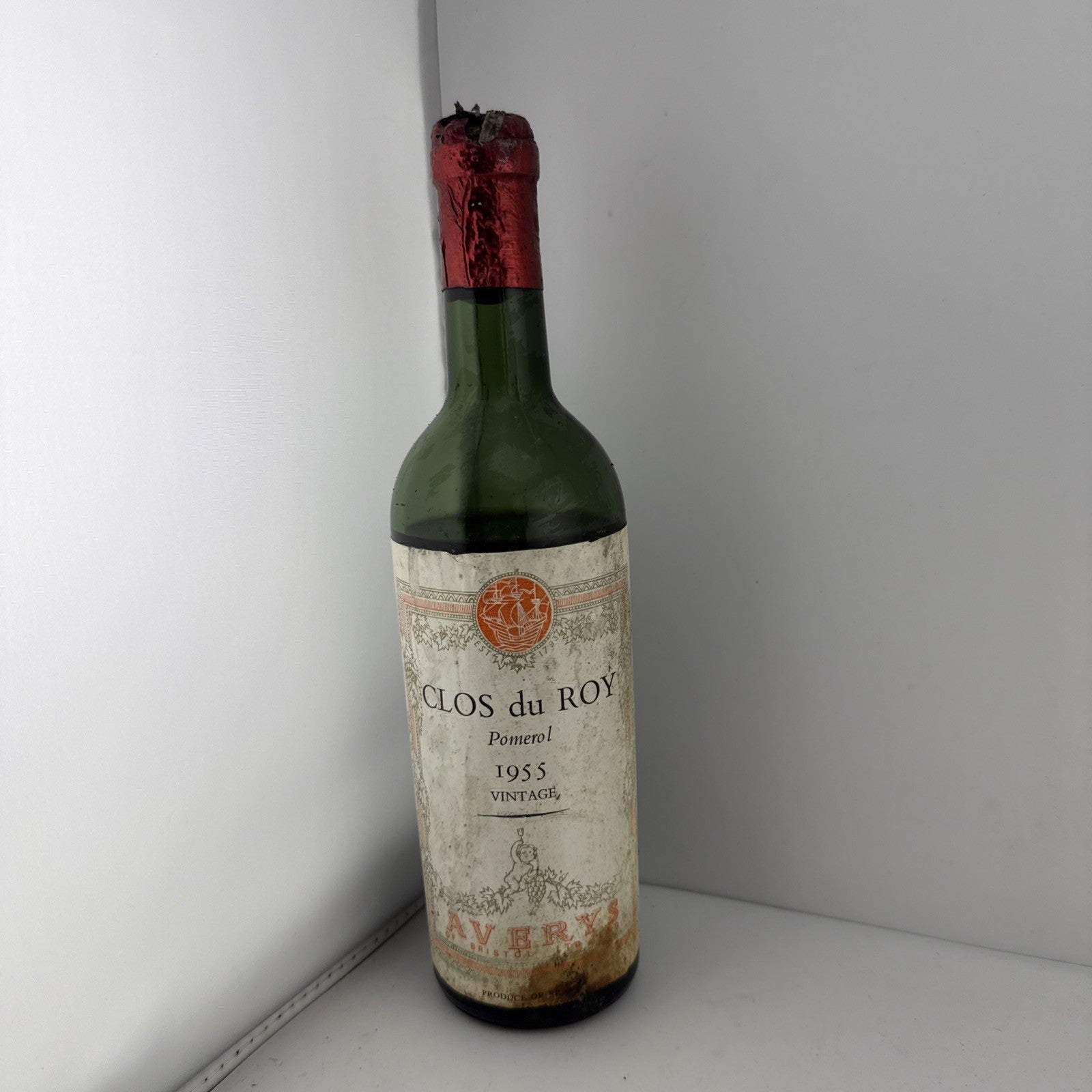 1955 Clos du Roy Pomerol Avery Bristol Vintage Bordeaux Wine