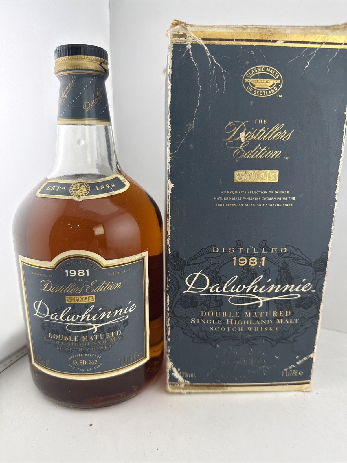 Dalwhinnie 1981 Distillers Edition 1L Highland Whisky Rare Vintage