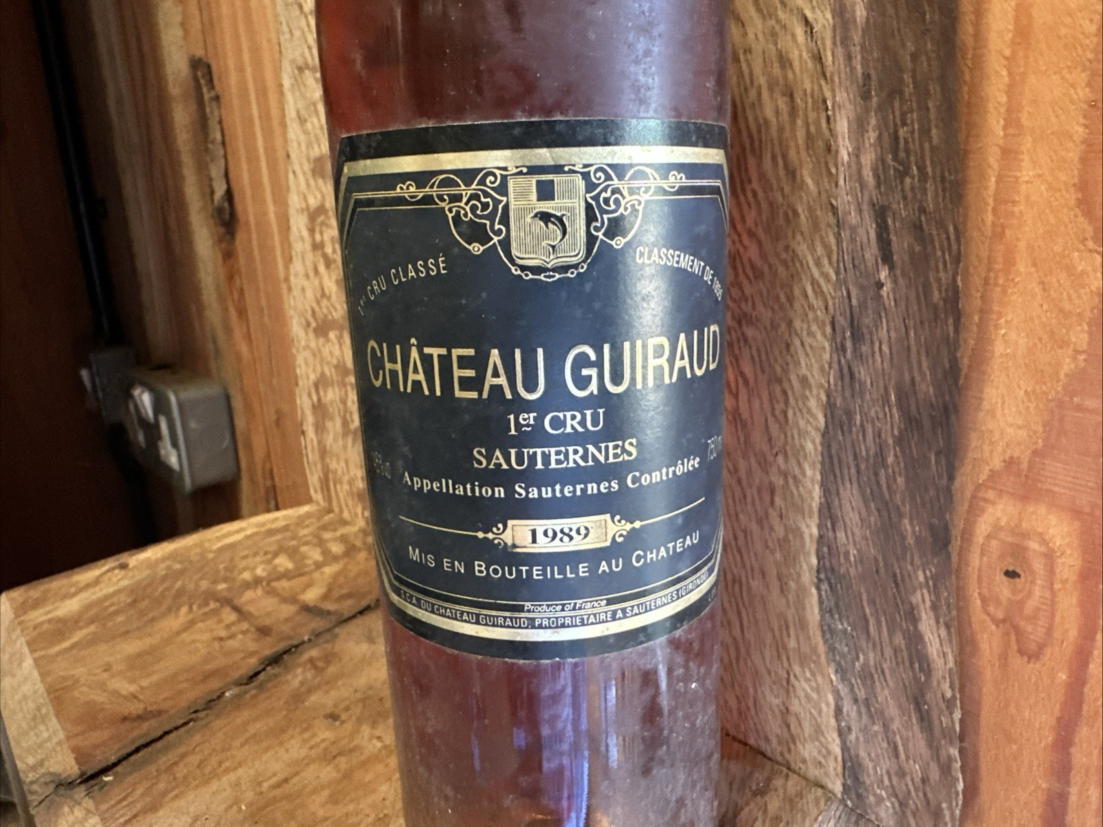 Chateau Guiraud 1er cru Sauternes 1989