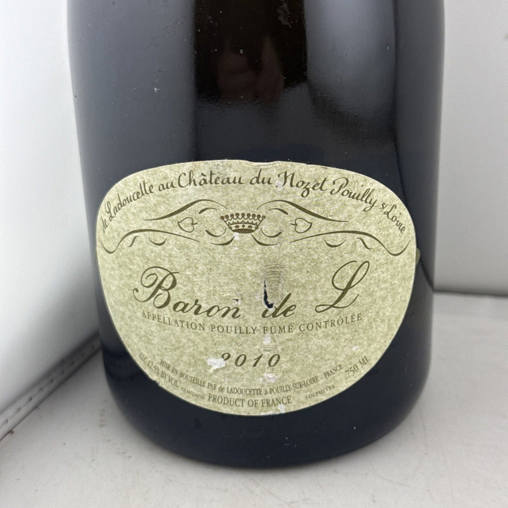 Baron de L Pouilly-Fumé 2010, Domaine de Ladoucette, Loire, 75cl, 12.5%.