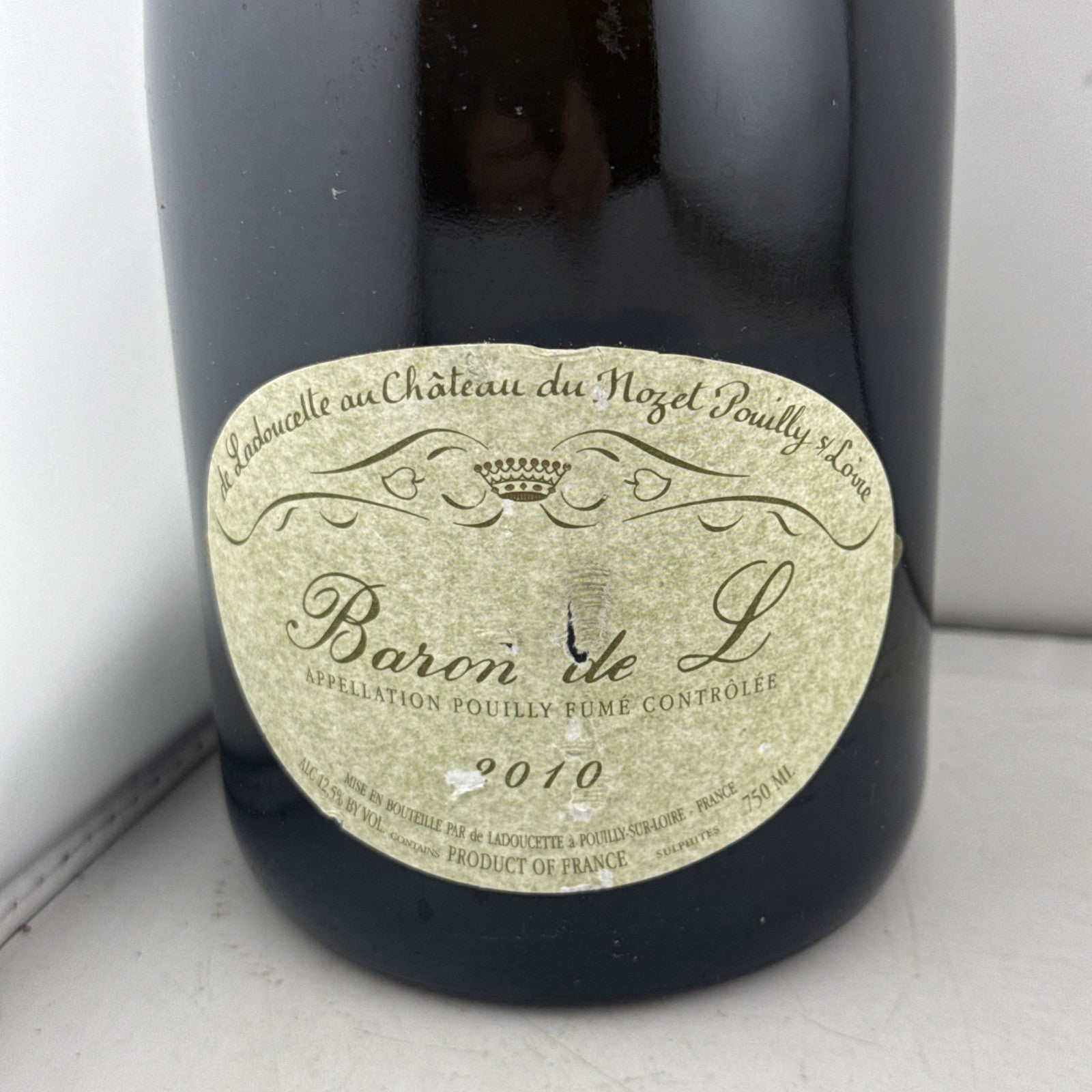 Baron de L Pouilly-Fumé 2010, Domaine de Ladoucette, Loire, 75cl, 12.5%.