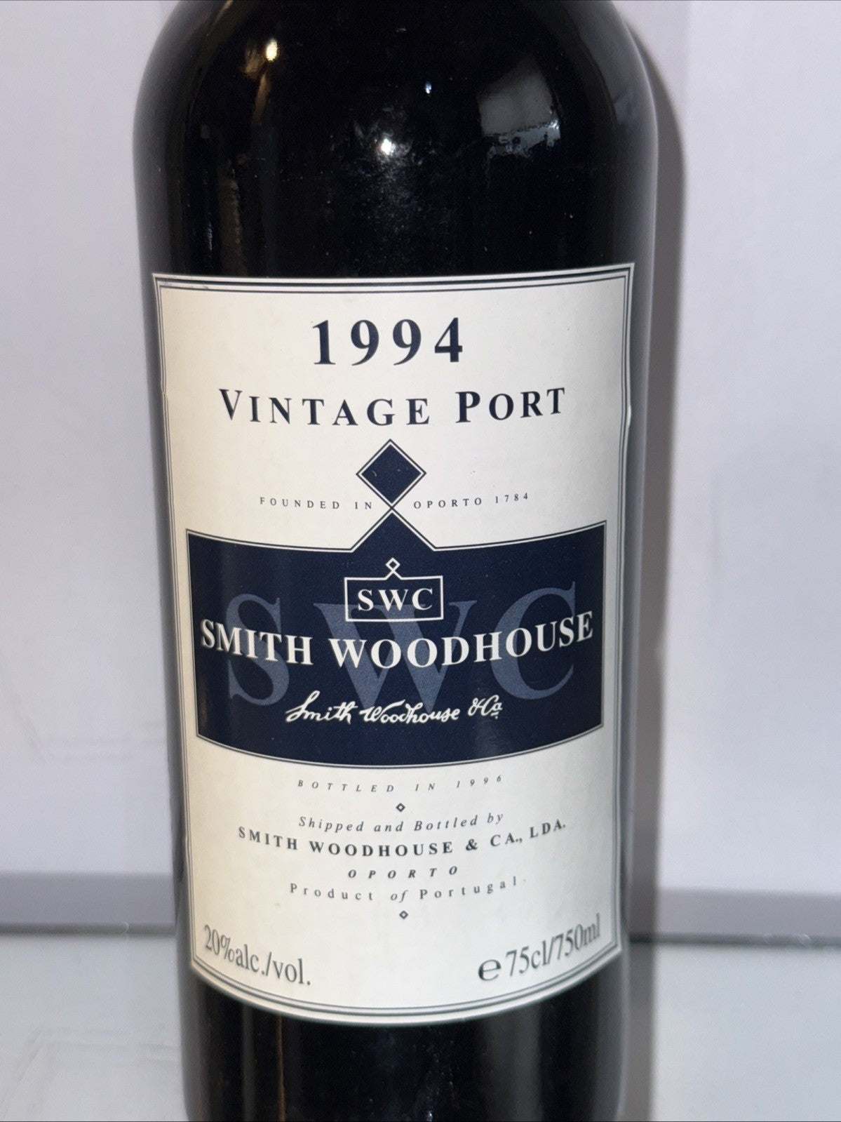 Smith Woodhouse 1994 Vintage Port Mint Condition Came In Wood Box