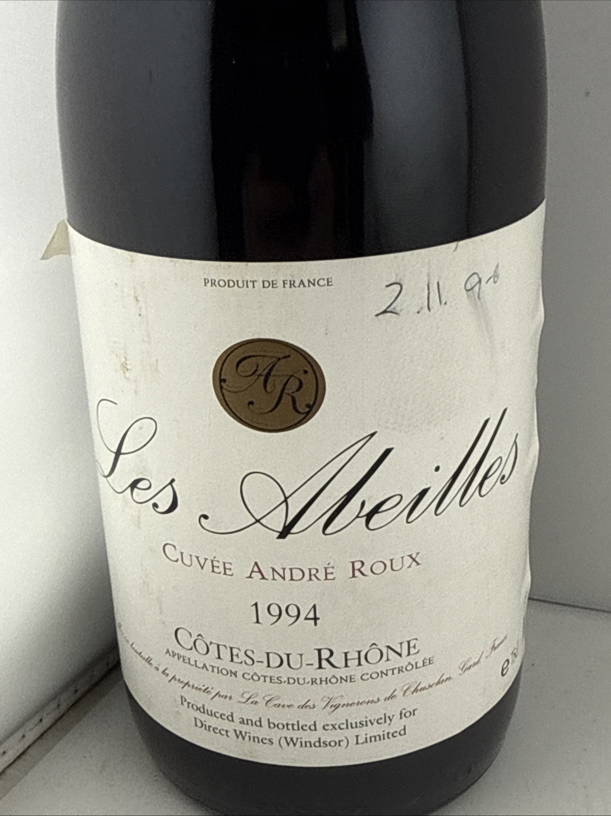 1994 Les Abeilles Cuvée André Roux Côtes-du-Rhône 75cl