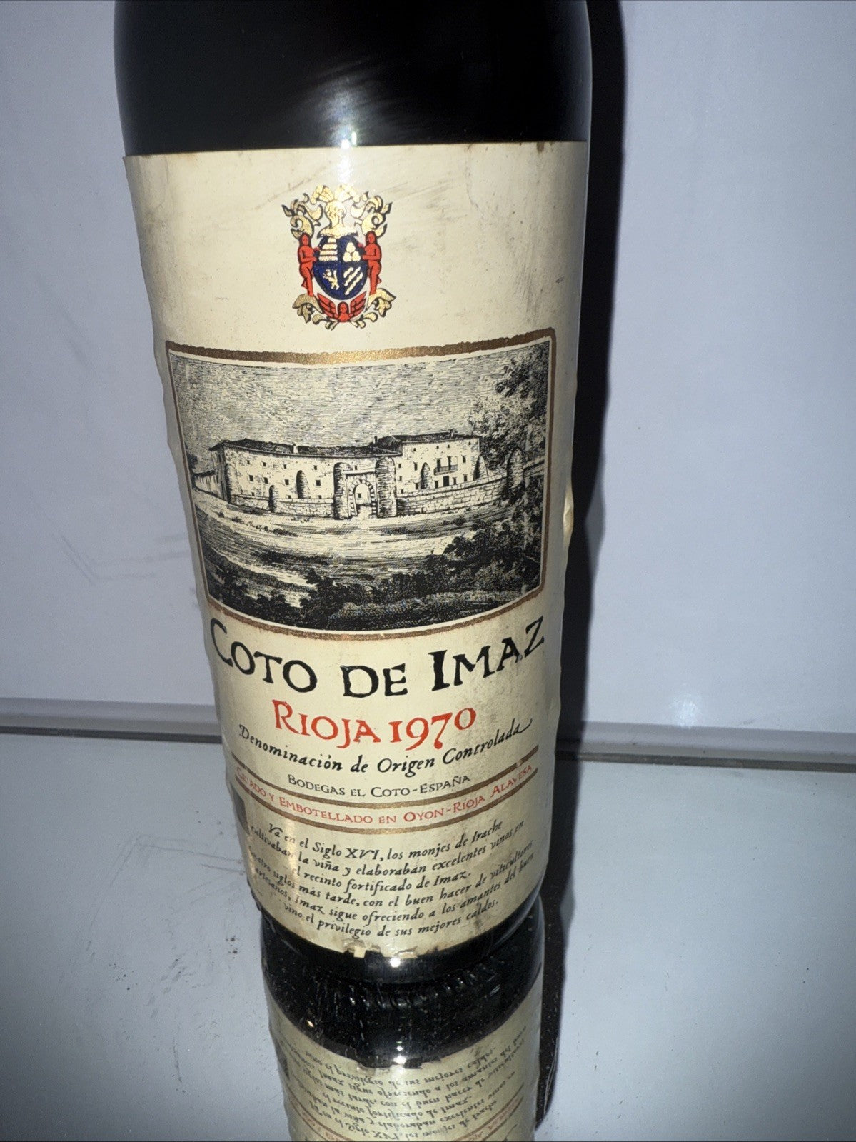 1970 Coto de Imaz Rioja Gran Reserva Vintage