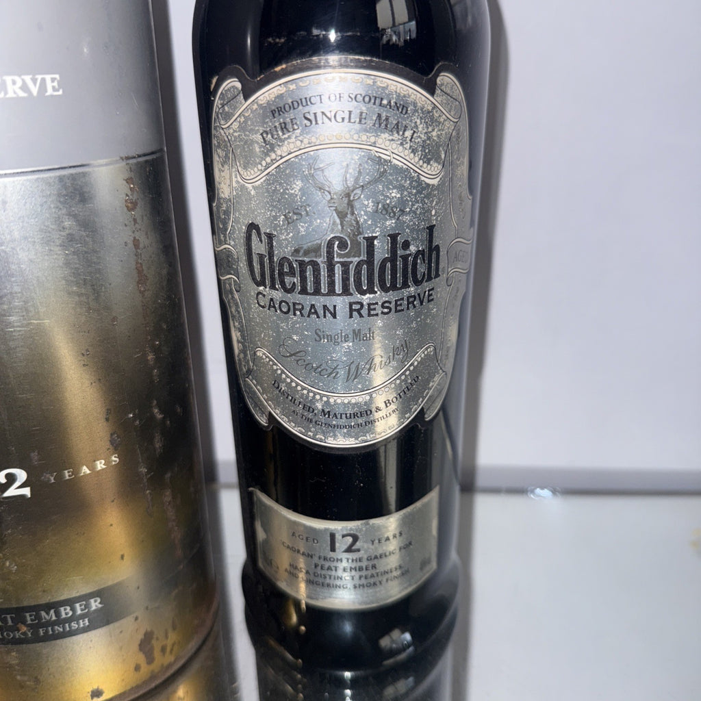 Glenfiddich 12 Year Old Càoran Reserve (70cl, 40% ABV), 2005 Worn Labels