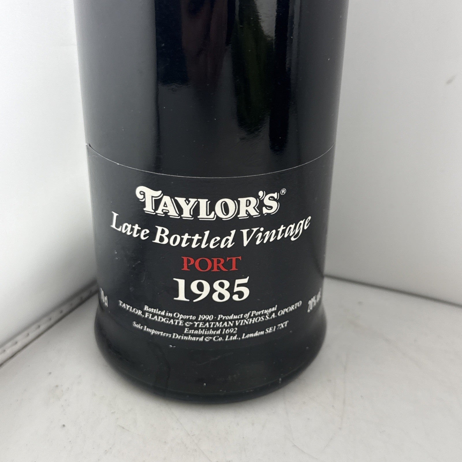 Taylor’s Late Bottled Vintage Port 1985 Bottled 1990 75cl 20%