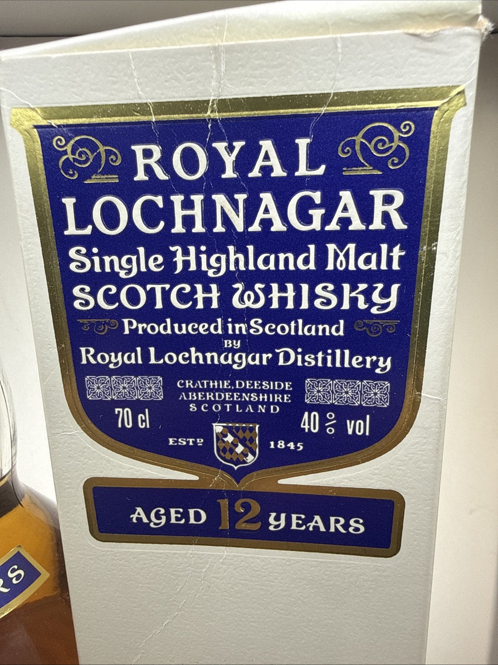 Royal Lochnagar — 1990s Classic Blue Label — 70cl — Boxed — Sealed