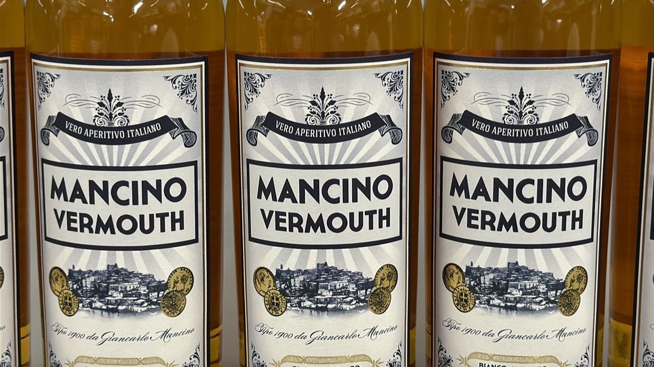 MANCINO BIANCO AMBRATO VERMOUTH / 750ML / 16% cheapest on internet!