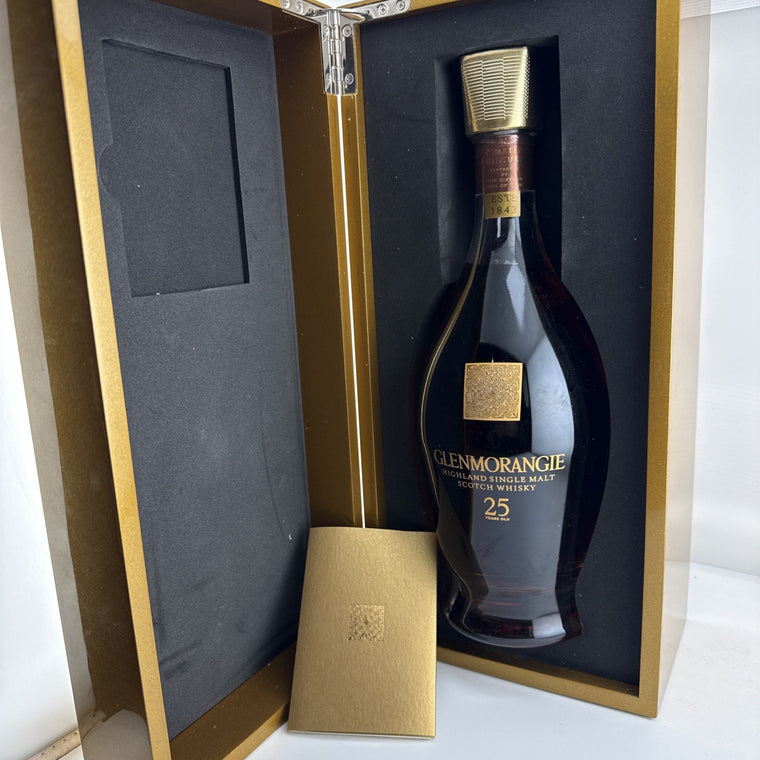 Glenmorangie 25 Year Old Quarter Century Highland Single Malt Whisky 70cl Boxed