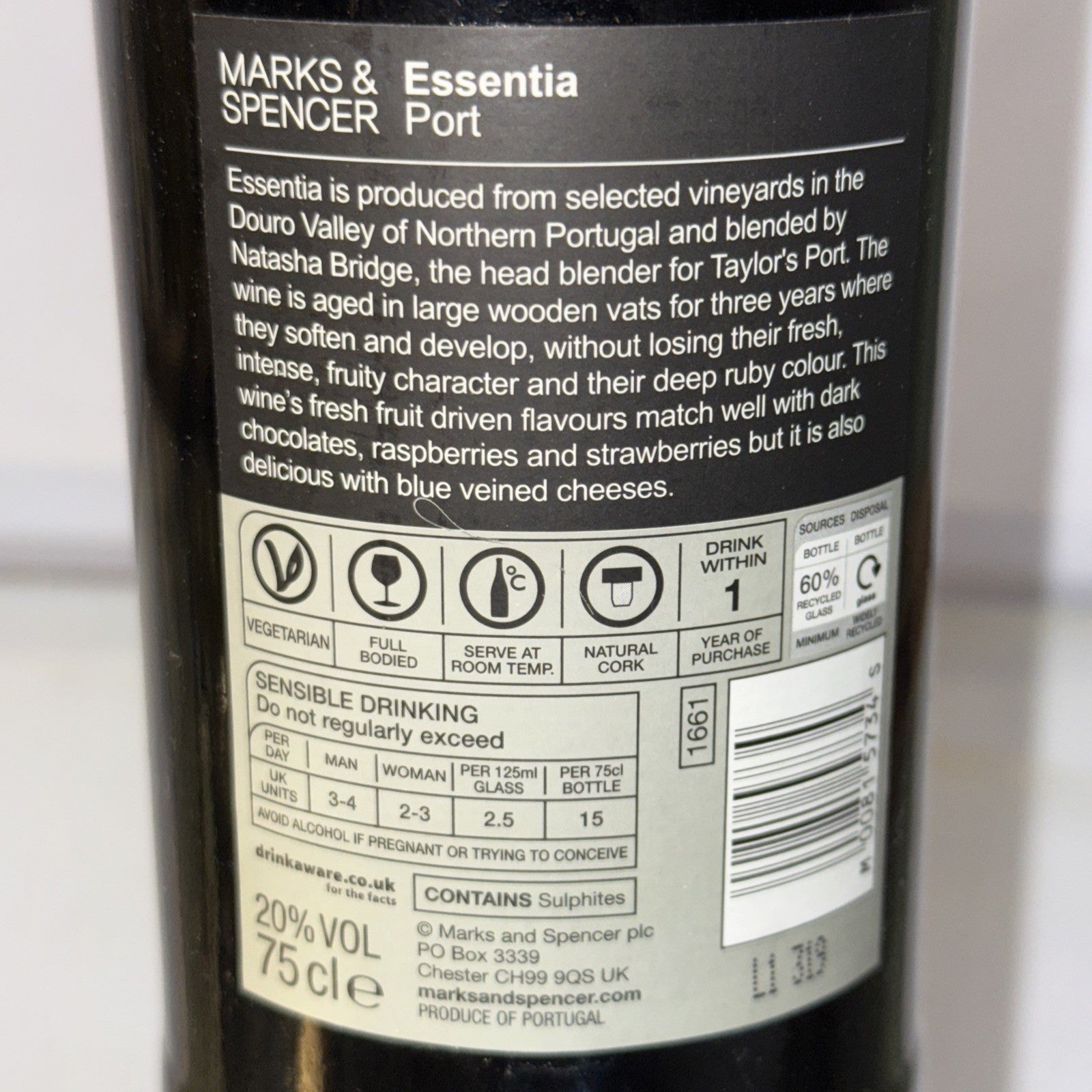 Marks & Spencer Essentia Premium Port ( Made By Taylor's)