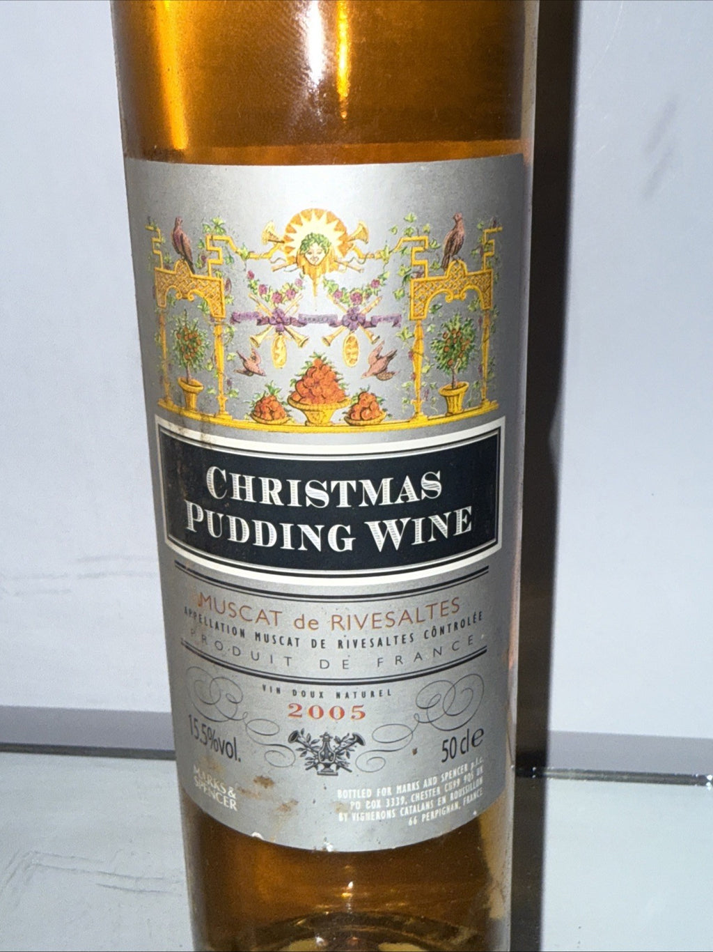 M And S Christmas Pudding Wine 2005