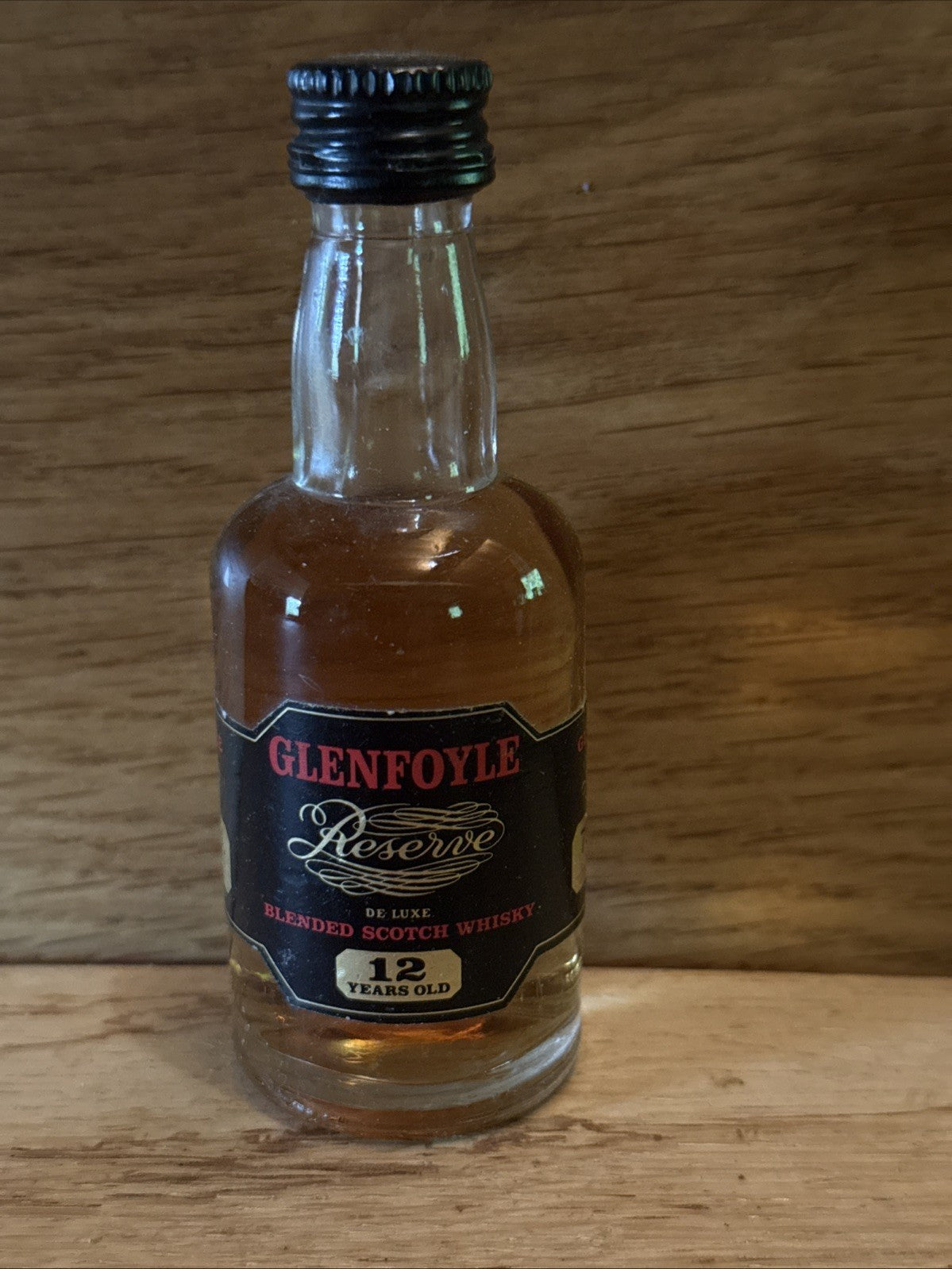 Glenfoyle 12 YO Reserve Miniature full 1990s