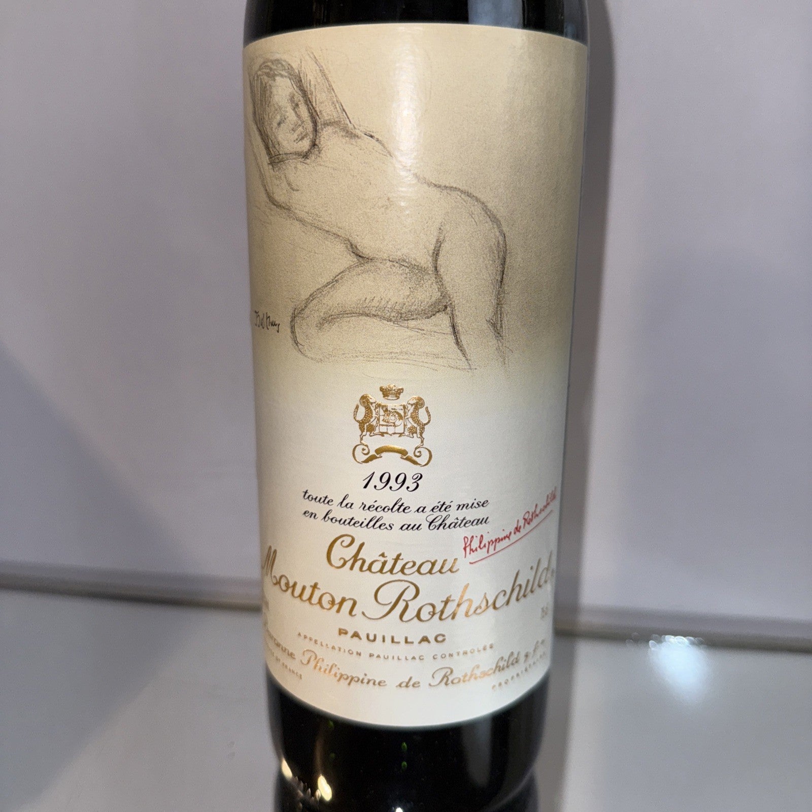 1993 Château Mouton Rothschild Premier Grand Cru Classé Pauillac