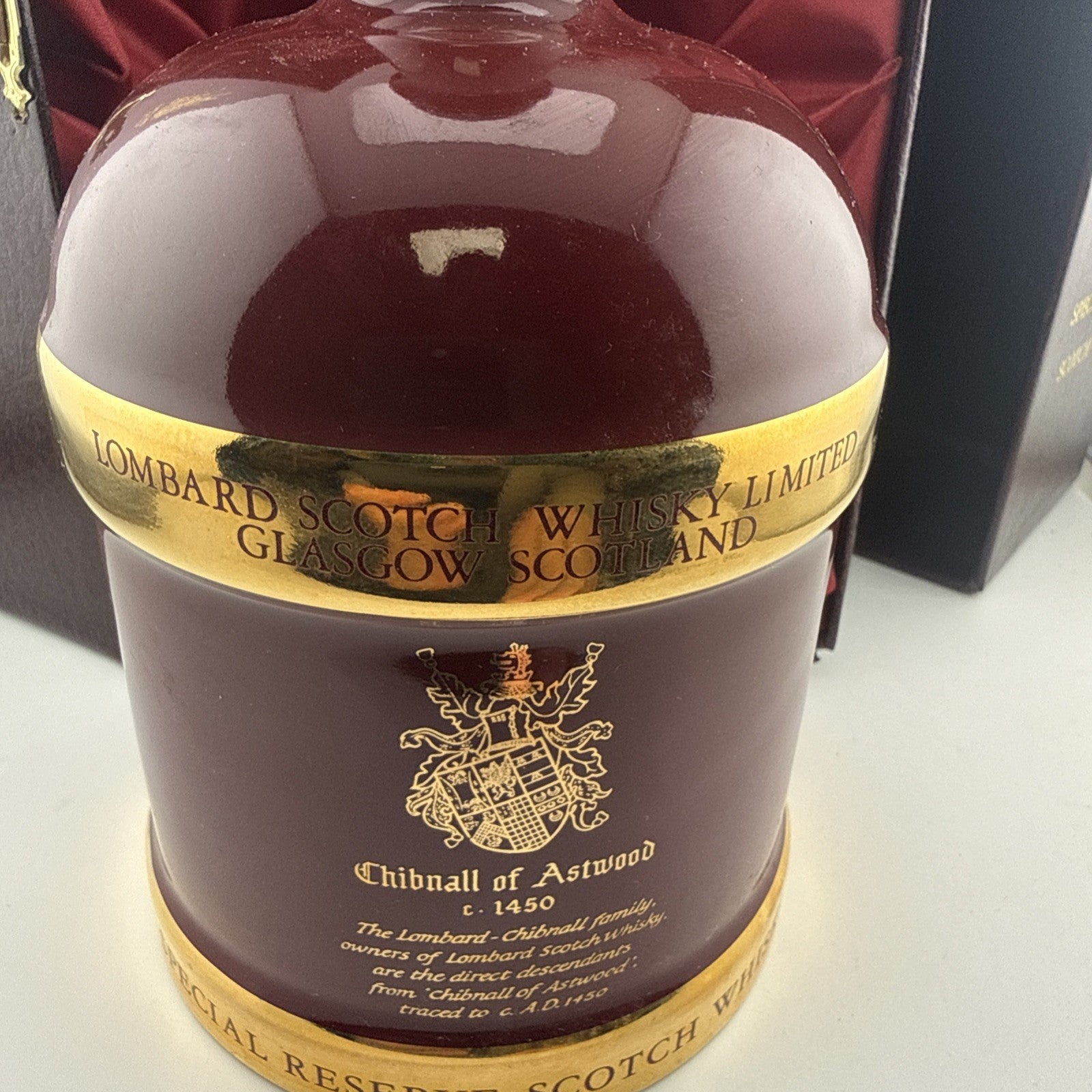 The Highland Gathering 21 year aged Special Reserve Scotch Whisky Decanter full