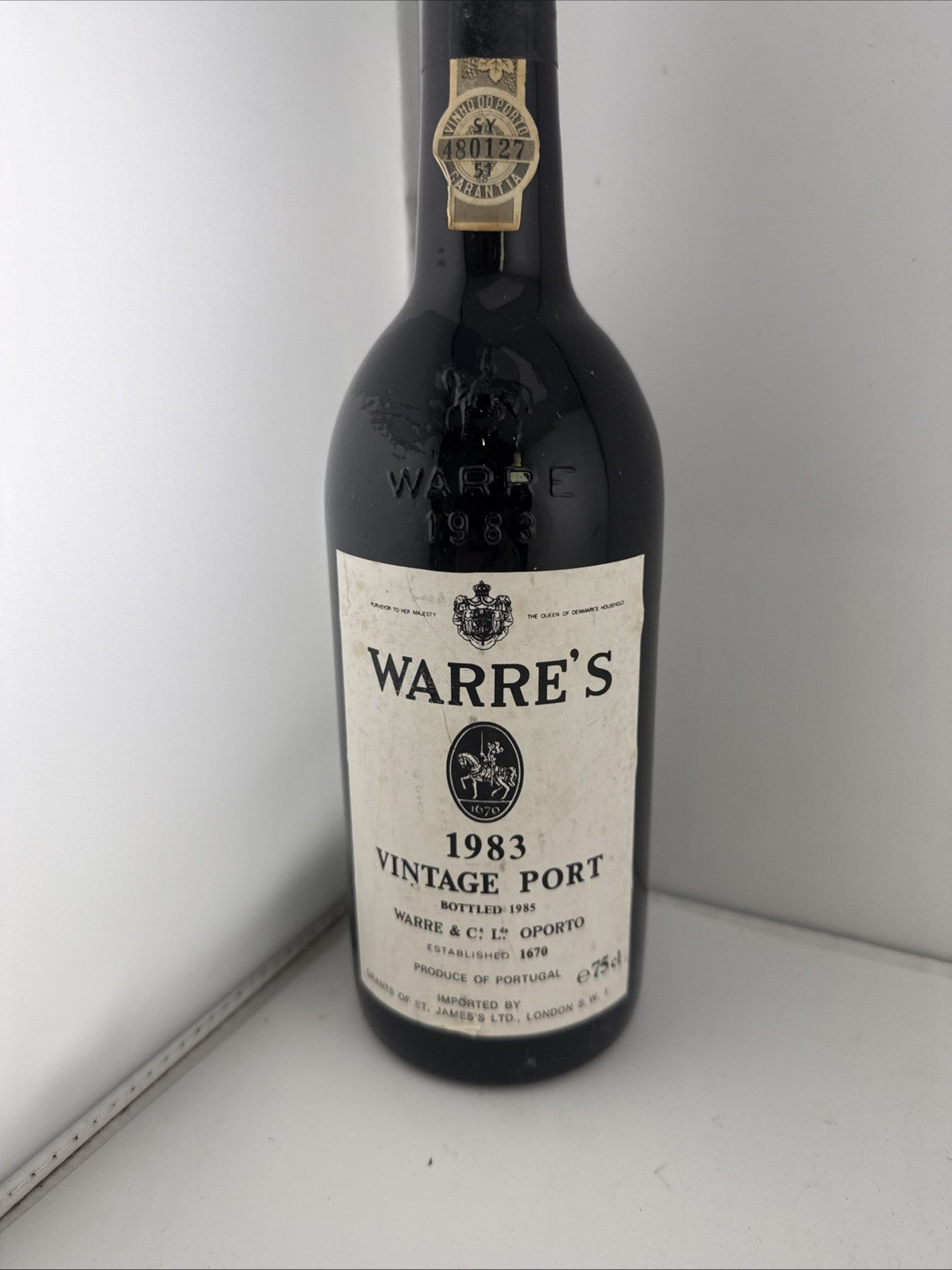 Warre’s 1983 Vintage Port Bottled 1985 Oporto Portugal 75cl