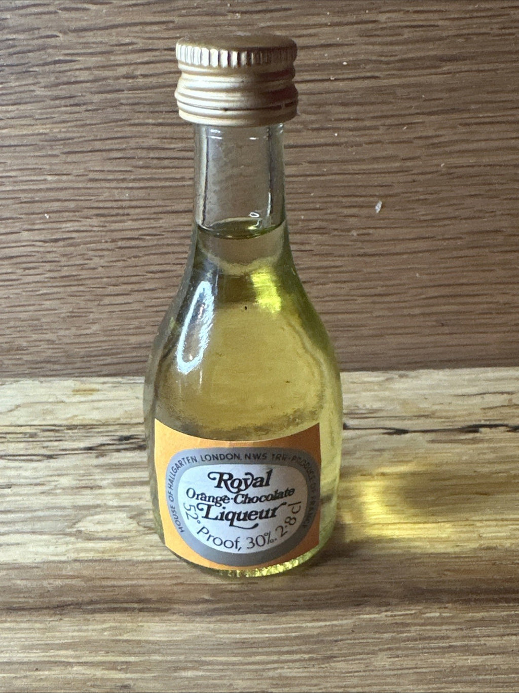 Royal Orange Chocolate Liqueur Miniature Full